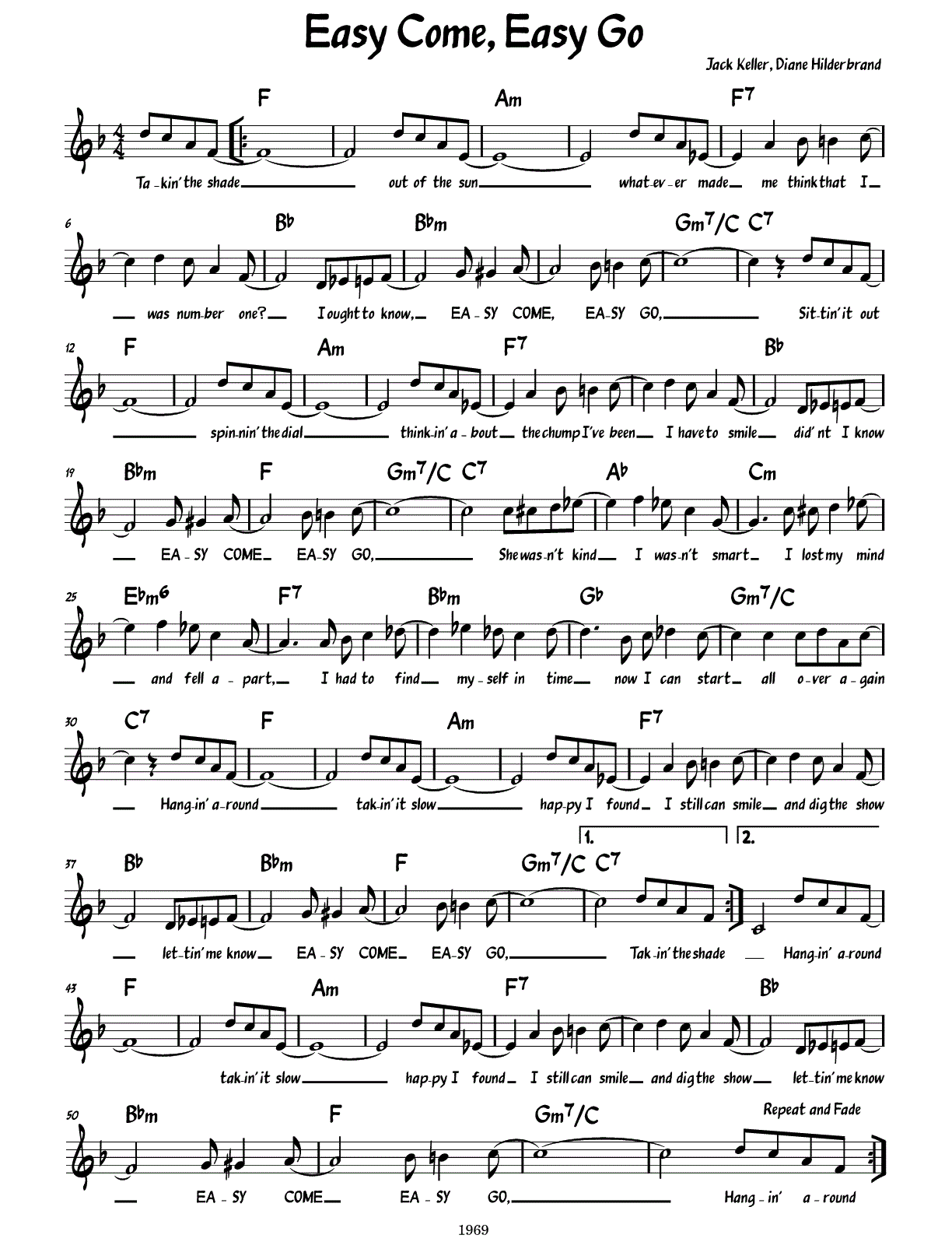 Sheet Music